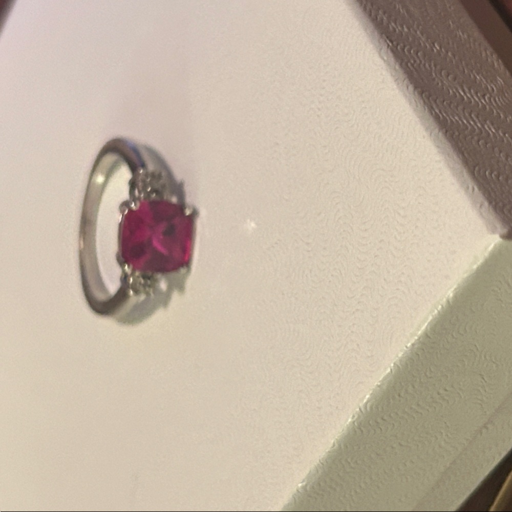 Ruby Cushion-Cut Statement Ring - image 3